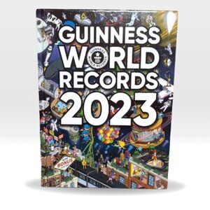 💠Guinness World Records 2023 Hardcover Book Earth Space Human Body Sports Stats